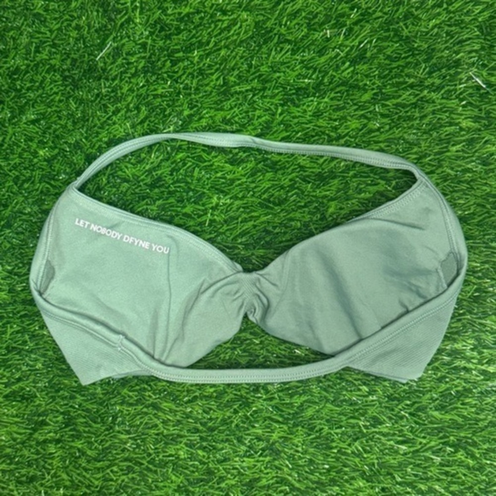 Dfyne impact strappy bra pistachio green small‎ - Picture 2 of 3